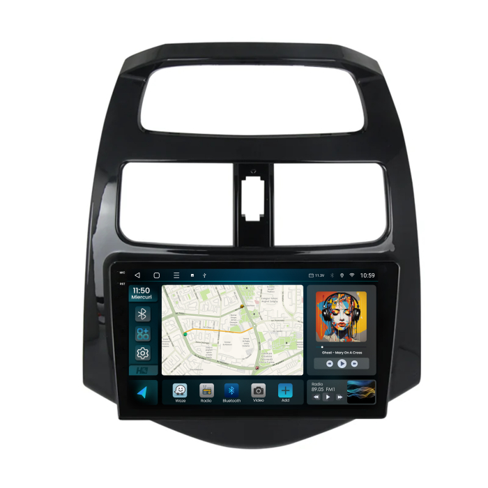 Navigatie Android 13 Daewoo Matiz / Chevrolet Spark (2010 - 2014) 8GB | Hub64.ro [2]