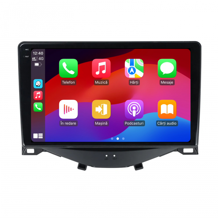 Navigatie 2K QLED Android Citroen C1 / Peugeot 108 / Toyota AYGO (2014-2022) 4GB | Hub64.ro [4]