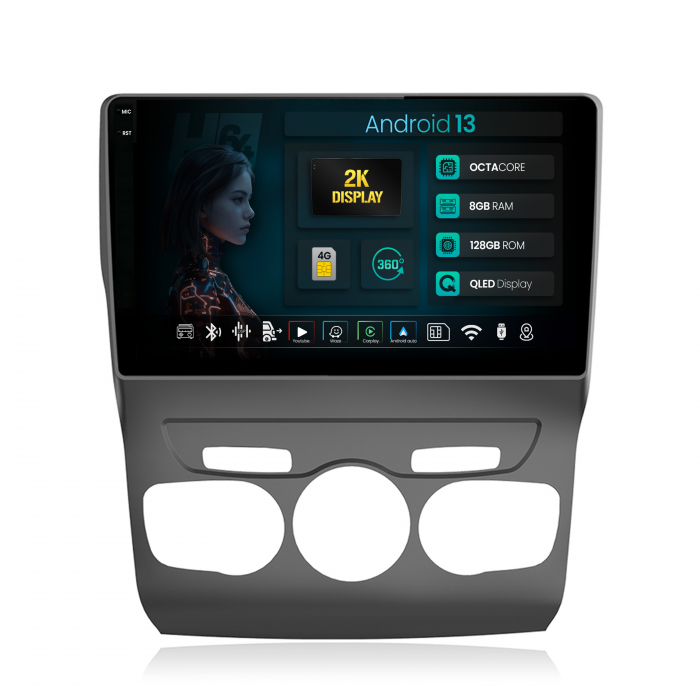 Navigatie Android 13 Citroen C4L 8GB | Hub64.ro [1]
