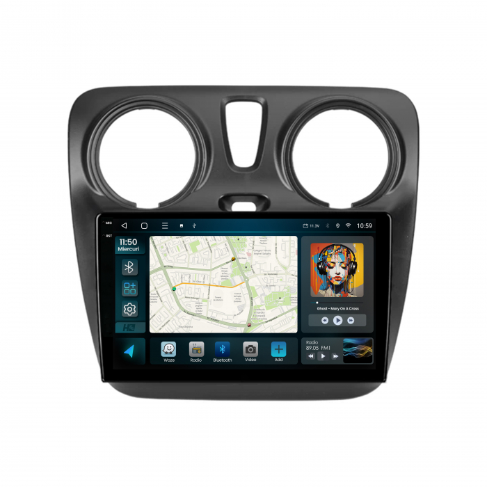 Navigatie 2K Android 13 Dokker QLED | Hub64.ro [2]