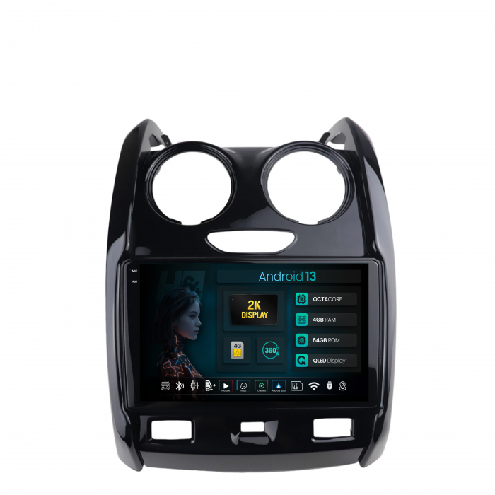 Navigatie 2K QLED Dacia Duster Android 4GB | Hub64.ro [1]