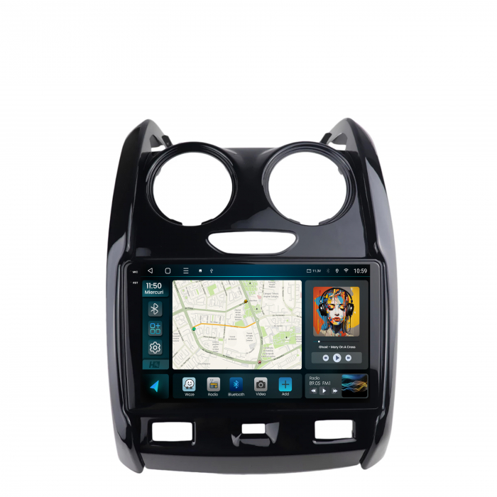 Navigatie 2K QLED Dacia Duster Android 4GB | Hub64.ro [2]