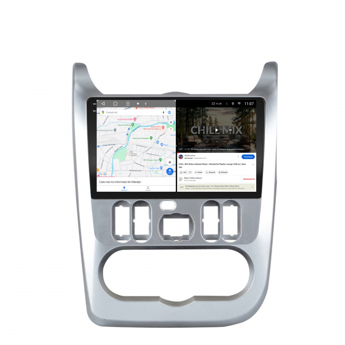 Navigatie 2K Android 13 Dacia Logan QLED | Hub64.ro [6]