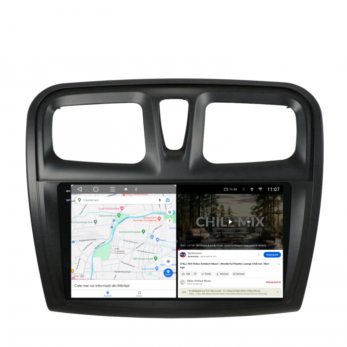 Navigatie 2K Android 13 Dacia Sandero 4GB QLED | Hub64.ro [6]