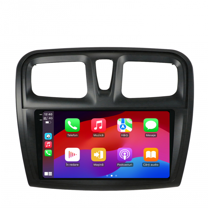 Navigatie 2K Android 13 Dacia Sandero 4GB QLED | Hub64.ro [4]