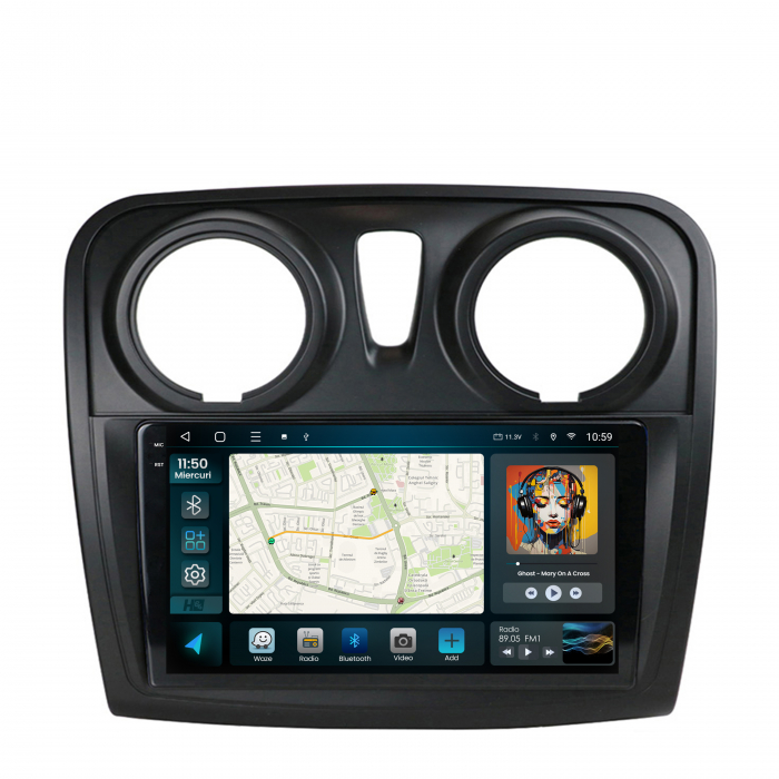 Navigatie Android 13 Dacia 9" 8+128GB | Hub64.ro [2]