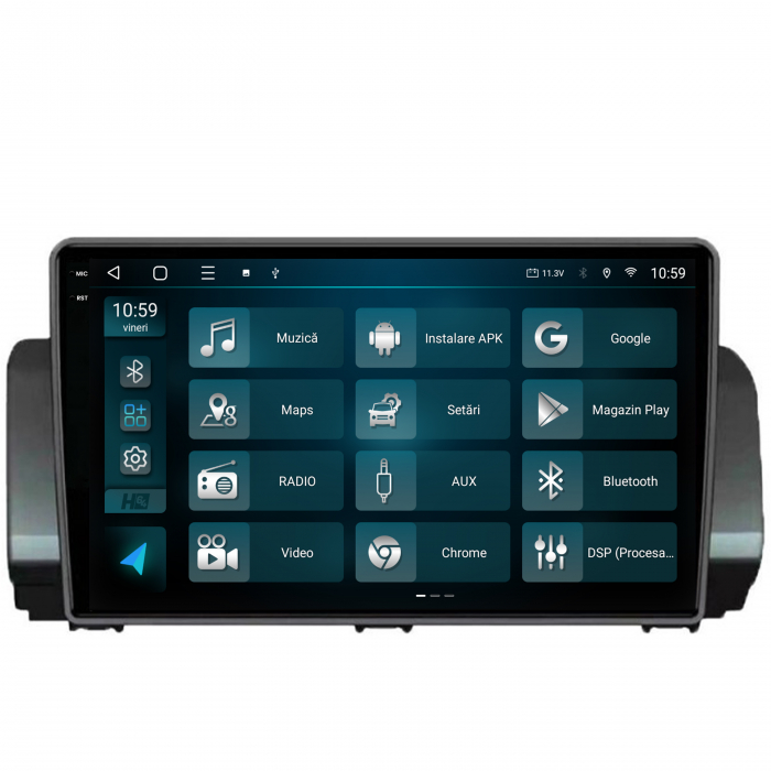Navigatie 2K Android 13 Dacia 9" QLED | Hub64.ro [3]