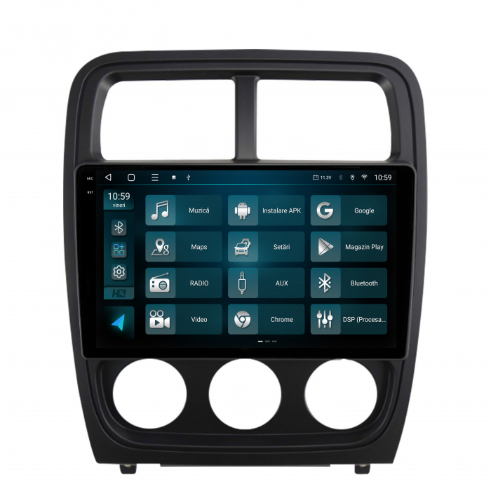 QLED Android Dodge Caliber 4+64GB | Hub64.ro [3]