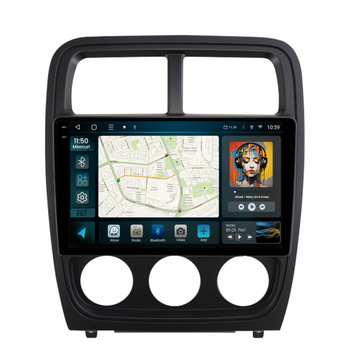 Navigatie Android Dodge Caliber 8+128GB | Hub64.ro [2]
