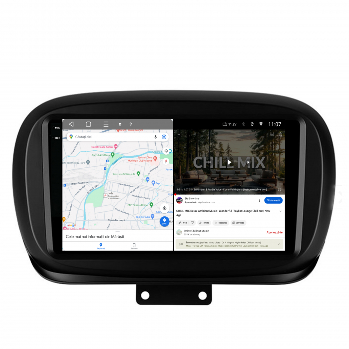 Navigatie 2K QLED Fiat 500X 2014-2020 4GB | Hub64.ro [6]