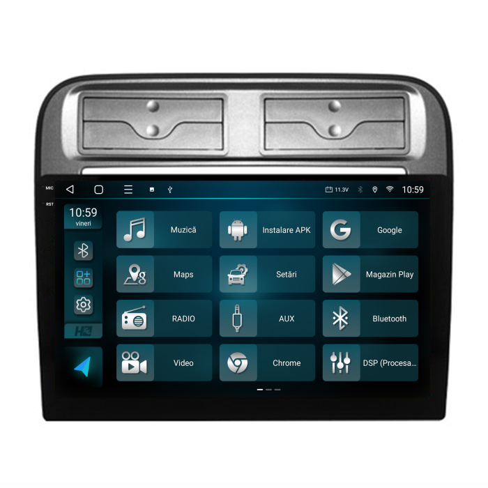 Navigatie 2K QLED Fiat Punto / Linea (2007-2014) 4GB | Hub64.ro [3]