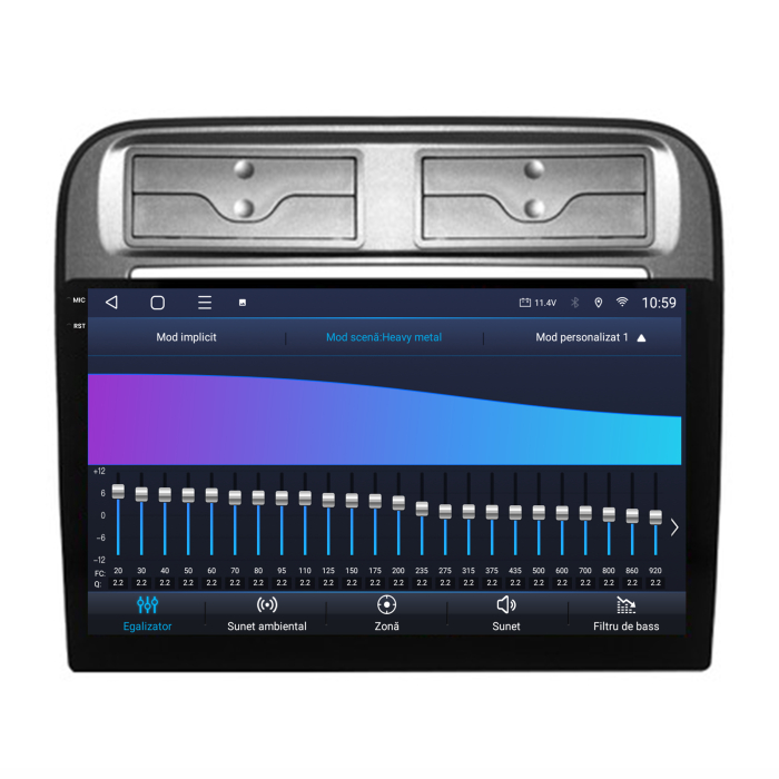 Navigatie 2K QLED Fiat Punto / Linea (2007-2014) 4GB | Hub64.ro [10]