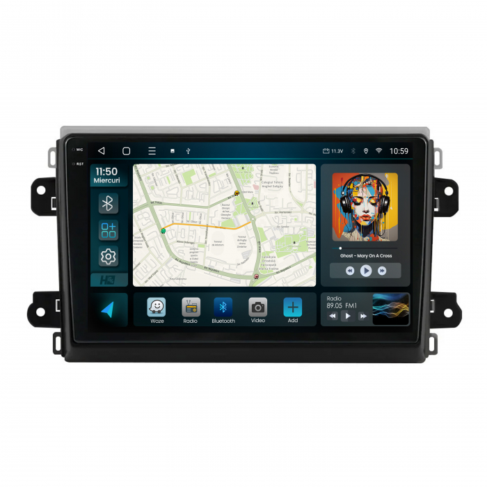 Navigatie 2K QLED Fiat Ducato 2022+ 4GB | Hub64.ro [2]