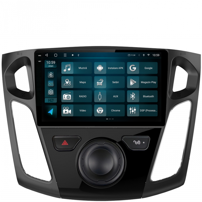 Navigatie 2K Android 13 Ford Focus 3 QLED | Hub64.ro [3]