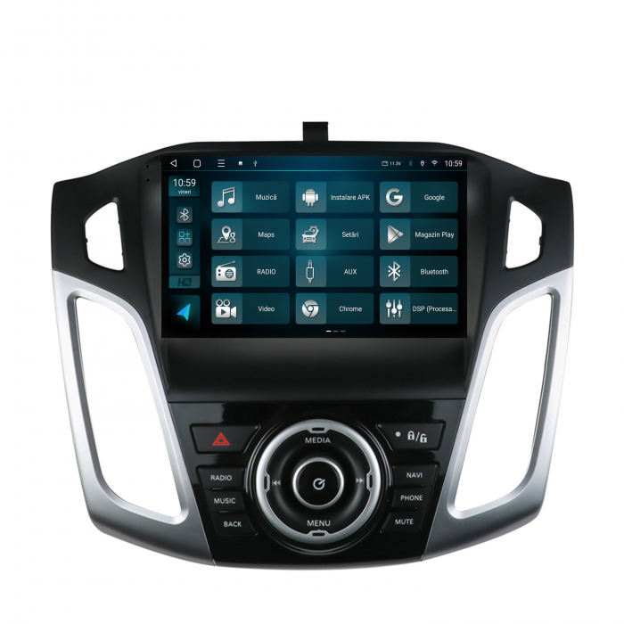 Navigatie 2K Android 13 Ford Focus 3 QLED | Hub64.ro [3]