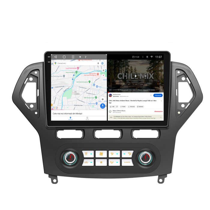 Navigatie 2K Android 13 Ford Mondeo QLED | Hub64.ro [6]