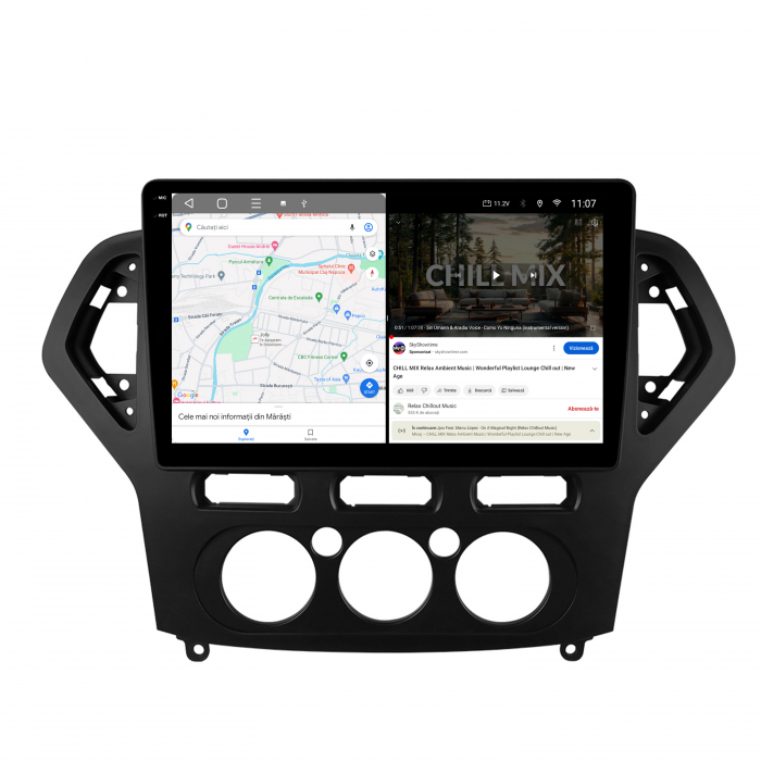 Navigatie 2K Android 13 Ford Mondeo QLED | Hub64.ro [6]