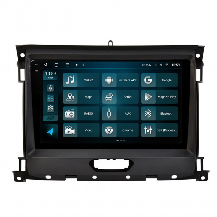 Navigatie 2K Android Ford Ranger (2015-2022) 4G | Hub64.ro [3]
