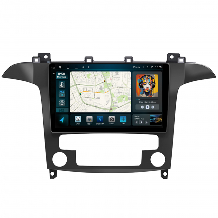 Navigatie Android 13 Ford S-Max 8GB | Hub64.ro [2]