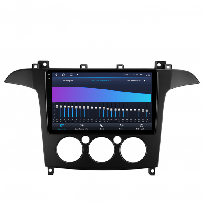 Navigatie 2K Android 13 Ford S-Max QLED | Hub64.ro [9]