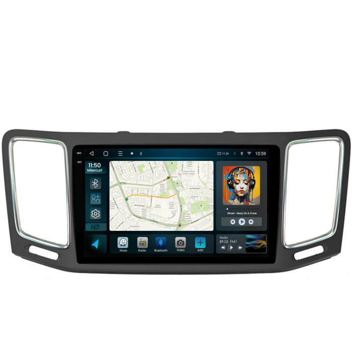 Navigatie Android 13 Volkswagen Sharan / Seat Alhambra (2010-2018) 8GB | Hub64.ro [2]