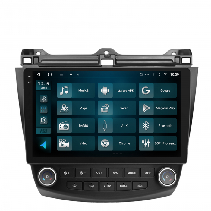 Navigatie 2K Android 13 Honda Accord 7 QLED | Hub64.ro [3]