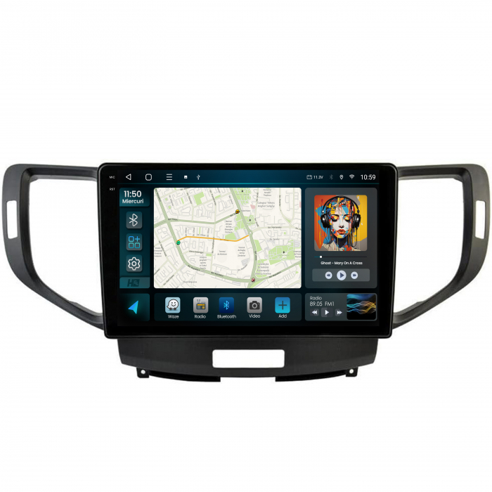 Navigatie Android 13 Honda Accord 9 8GB | Hub64.ro [2]