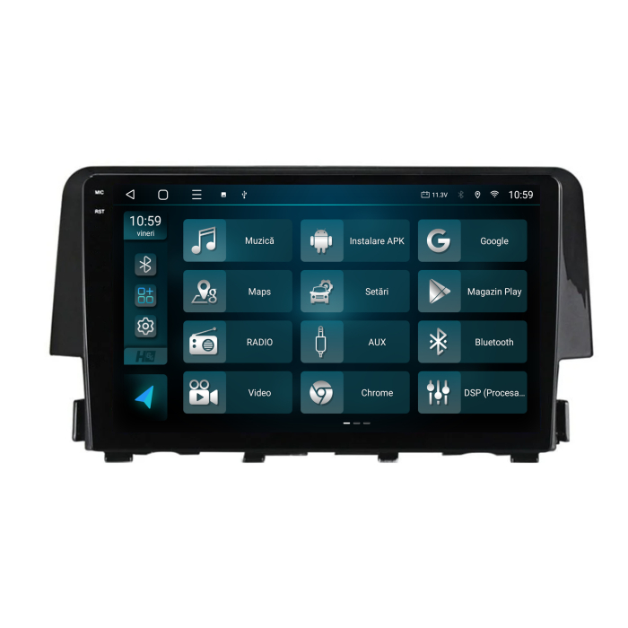 Navigatie 2K QLED Android Honda Civic X | Hub64.ro [3]