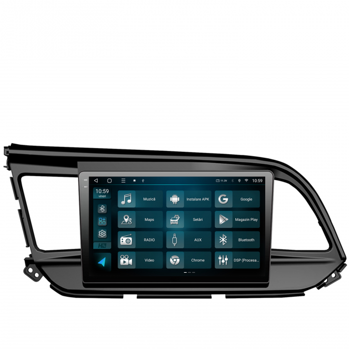 Navigatie 2K Android 13 Hyundai Elantra QLED | Hub64.ro [3]