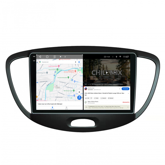 Navigatie 2K QLED Hyundai I10 2007-2013 4GB | Hub64.ro [6]
