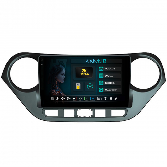 Navigatie Android Hyundai I10 2013-2017 8GB | Hub64.ro [1]