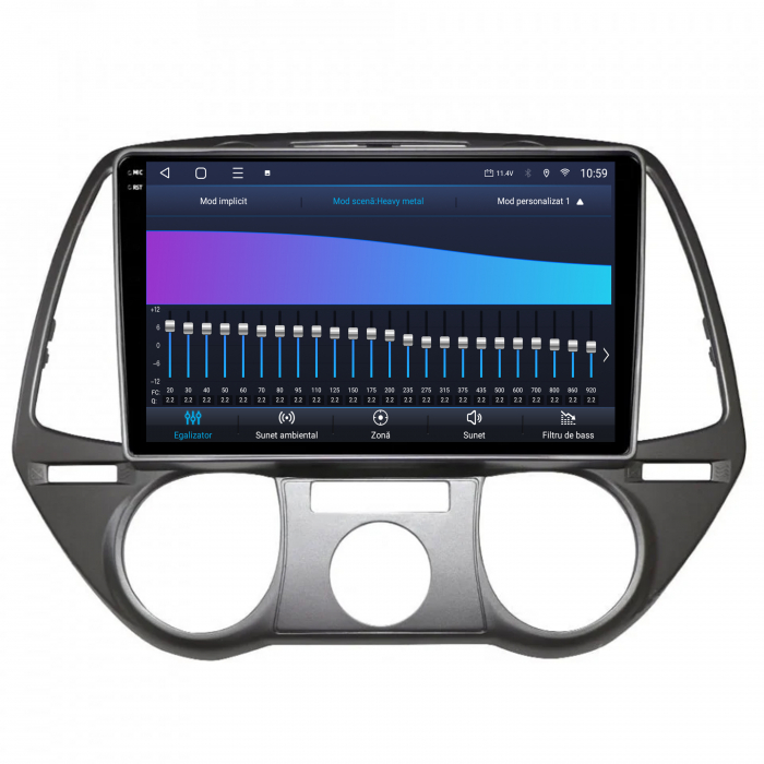 Navigatie 2K QLED Hyundai I20 (2008-2012) 4GB | Hub64.ro [10]