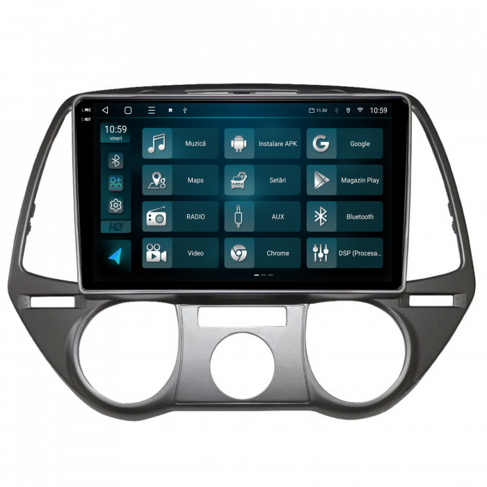 Navigatie 2K QLED Hyundai I20 (2008-2012) 4GB | Hub64.ro [3]