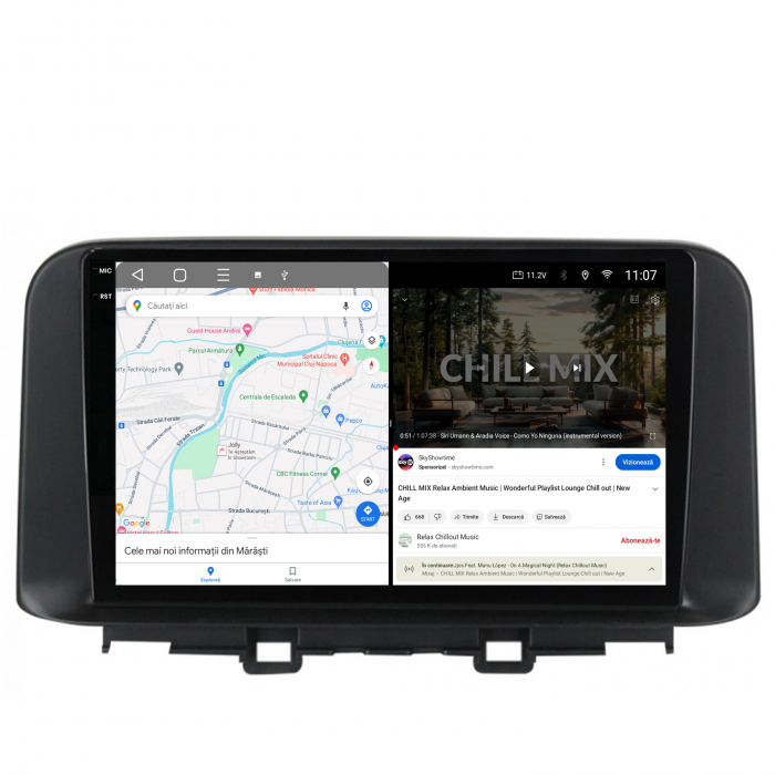 Carplay Android 13 Toyota RAV4 2018+ QLED | Hub64.ro [6]