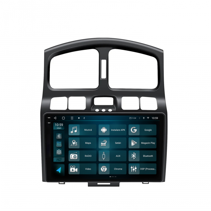 Android 13 Hyundai Santa FE 01-06 QLED | Hub64.ro [3]