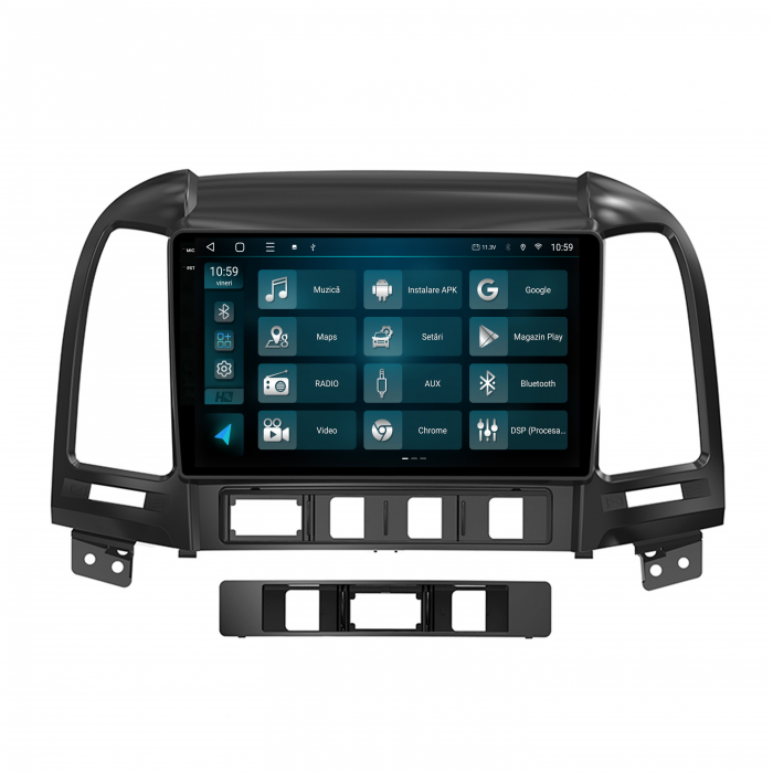 Android 13 Hyundai Santa FE QLED | Hub64.ro [3]