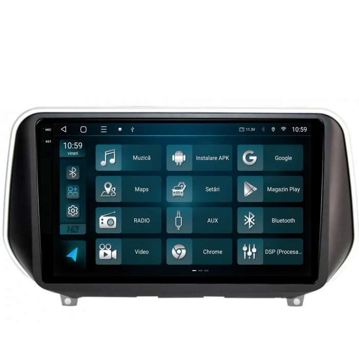 Android 13 Hyundai Santa Fe (2018-Prezent) QLED | Hub64.ro [3]
