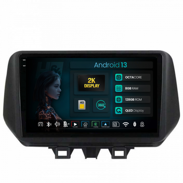 Navigatie Android 13 Hyundai Tucson 3 8GB | Hub64.ro [1]