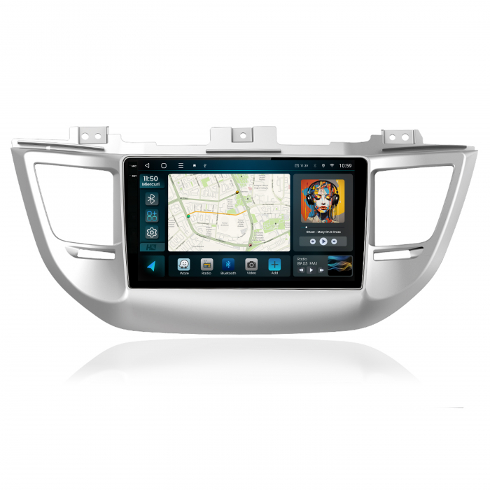 Navigatie Android 13 Hyundai Tucson 3 8GB | Hub64.ro [2]