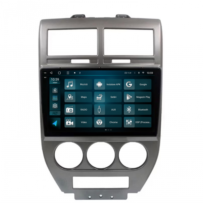 Android 4G Jeep Compass 2006-2010 4GB | Hub64.ro [3]