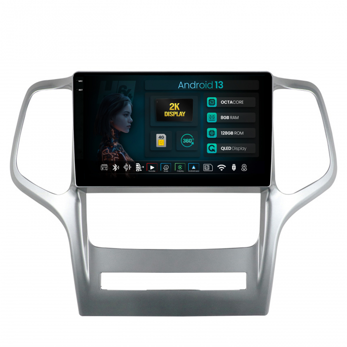 Navigatie Android 13 Jeep Grand Cherokee 8GB | Hub64.ro [1]