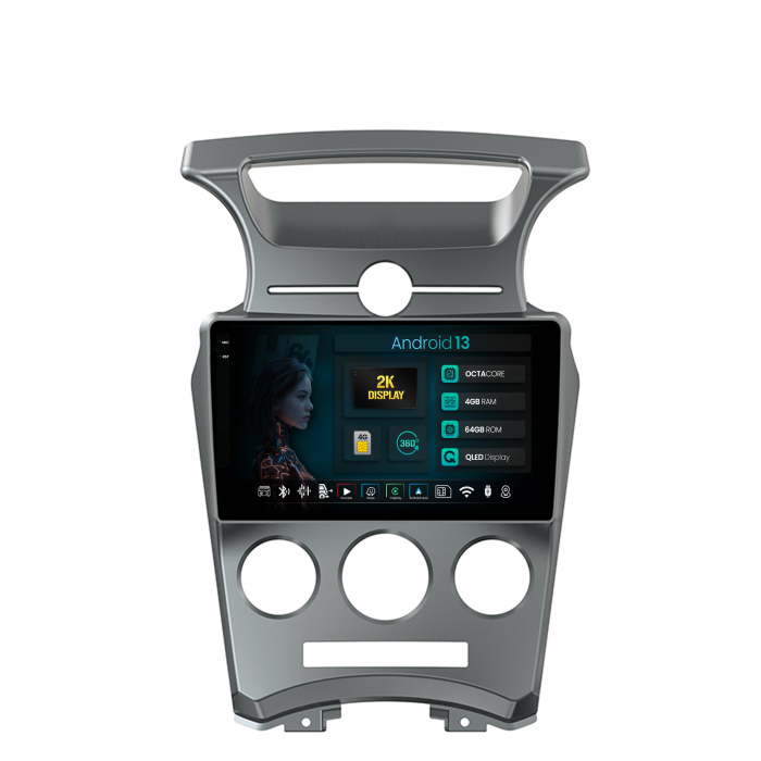 Navigatie 2K Android 13 Kia Carens QLED | Hub64.ro [1]