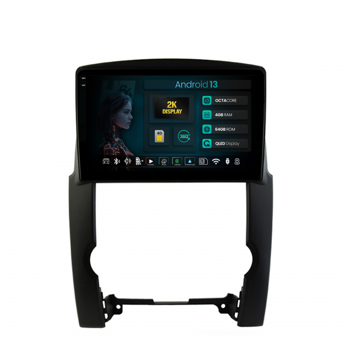 Navigatie 2K Android 13 Kia Sorento 2 QLED | Hub64.ro [1]