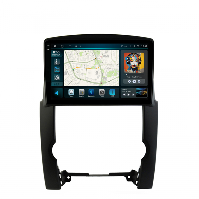 Navigatie 2K Android 13 Kia Sorento 2 QLED | Hub64.ro [2]