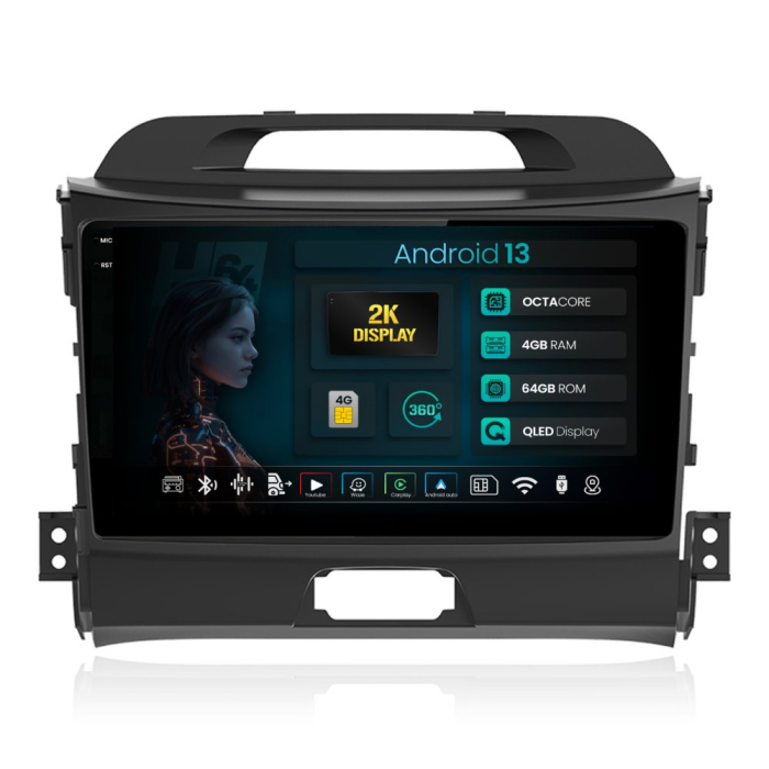 Navigatie 2K Android Kia Sportage (2010-2015) 4GB | Hub64.ro [1]
