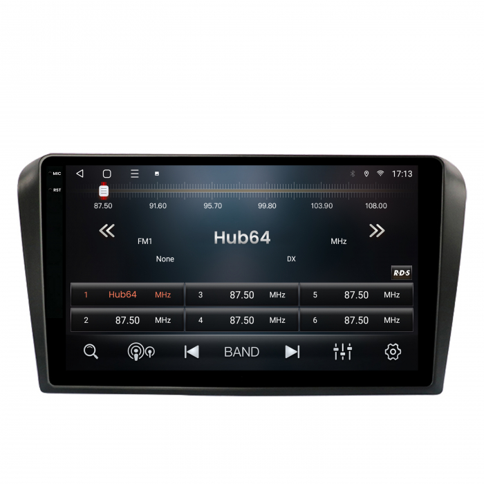 Navigatie 2K Android 13 Mazda 3 03-09 QLED | Hub64.ro [9]