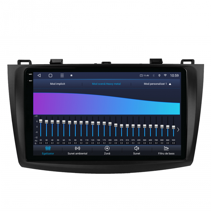 Navigatie 2K Android 13 Mazda 3 09-13 QLED | Hub64.ro [9]