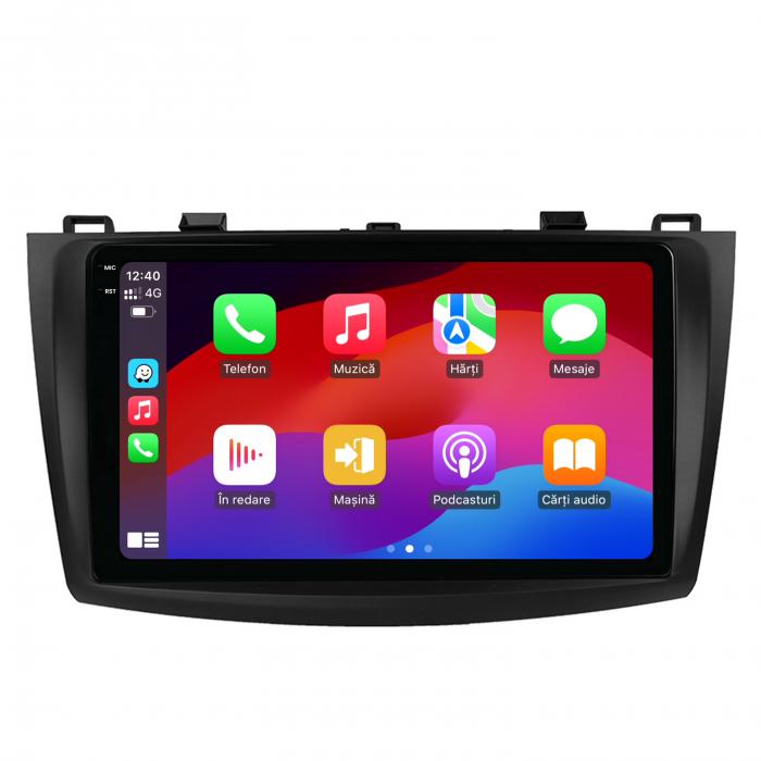 Navigatie 2K Android 13 Mazda 3 09-13 QLED | Hub64.ro [4]