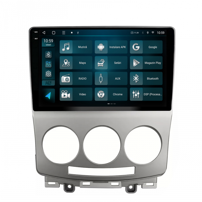 Navigatie 2K Android 13 Mazda 5 QLED | Hub64.ro [3]