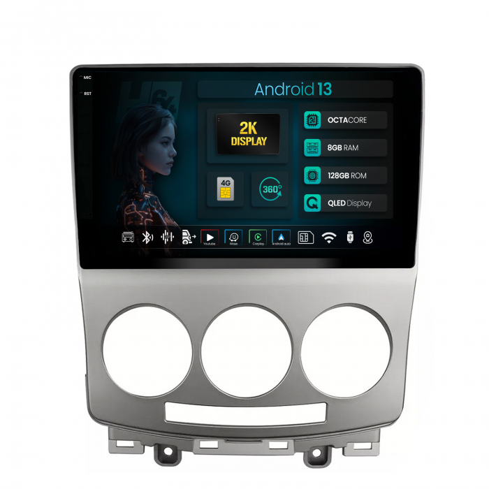 Navigatie Android 13 Mazda 5 8+128GB | Hub64.ro [1]